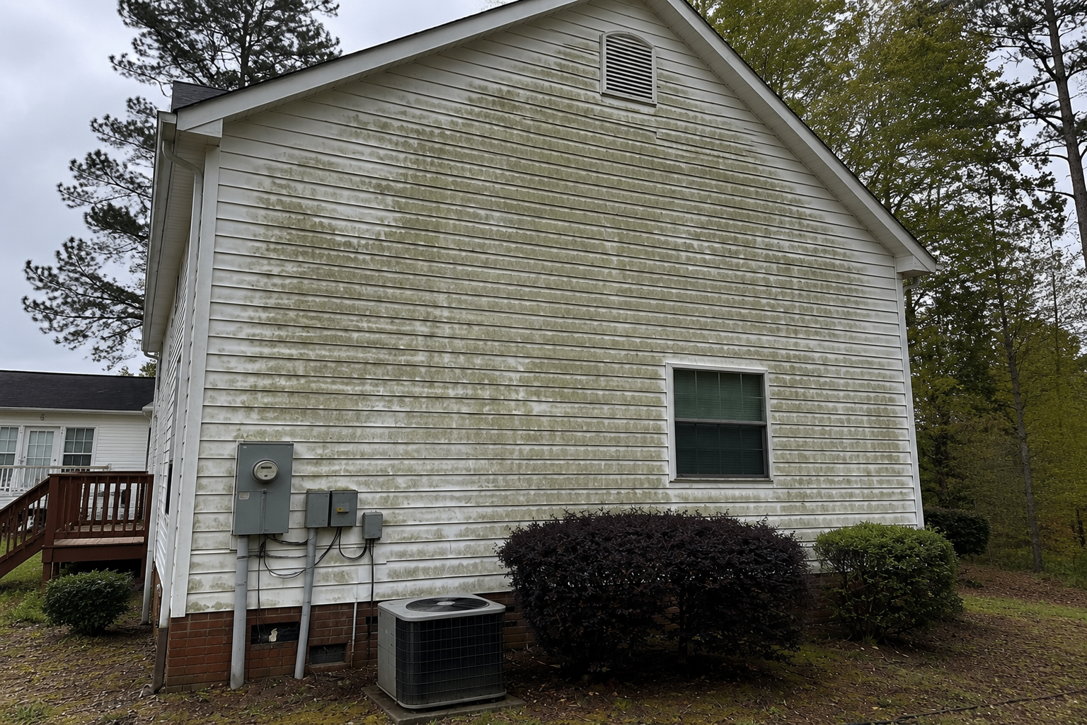 House washing before